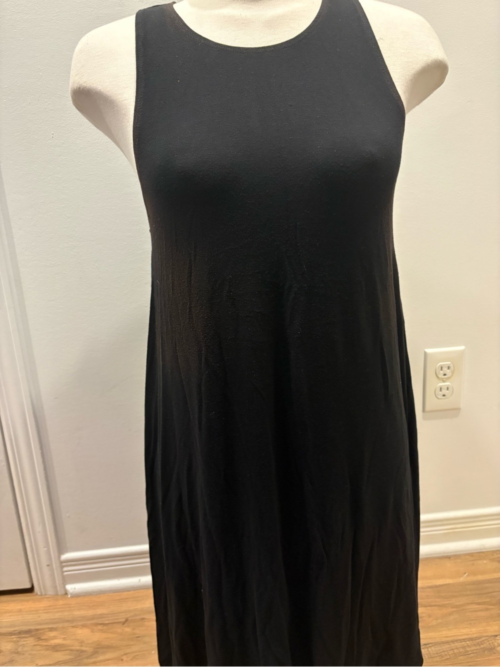 Garage Black Sleeveless Maxi Dress